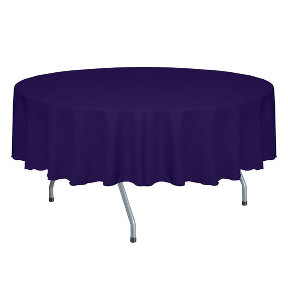 Ultimate Textile Faux Burlap - Havana 58-Inch Round Tablecloth