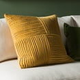 thumbnail image 4 of Surya Conrad Poly Fill 22" Square Pillow in Gray, 4 of 4