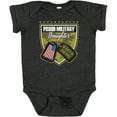 thumbnail image 3 of Inktastic Proud Military Daughter Soldier Hero Girls Baby Bodysuit, 3 of 5