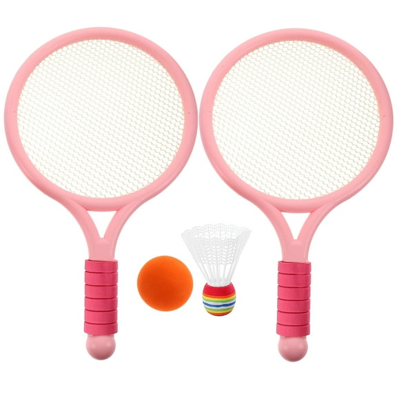 MLINS  2 Pcs Pink Tennis Racket Outdoor Activities Toy Child Baby