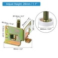 thumbnail image 2 of Furniture Leveling Feet, 8 Pack - Adjustable Furniture Feet Levelers, 1.1" Adjustable Height Leveler Legs, 2 of 6