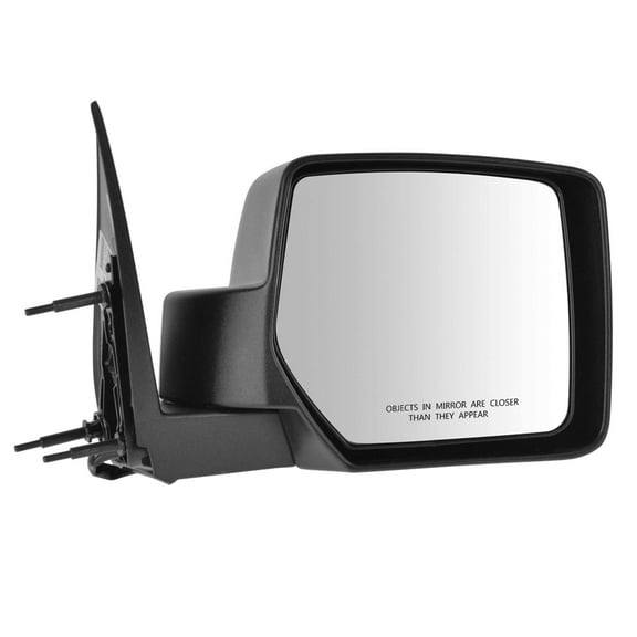 TRQ Mirror Power Textured RH Right Passenger Side for 08-12 Jeep Liberty MRA06396