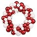 thumbnail image 3 of Canne de Noël Scintillante Rouge et Blanche 12 Pouces Incassable Couronne, 3 of 4
