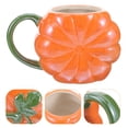 thumbnail image 5 of Pumpkin Shape Milk Cup Halloween Water Mug Coffee Mug Ceramic Coffee Mug with Handle, 5 of 5