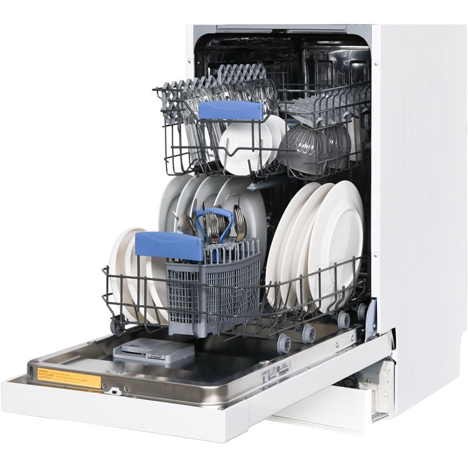 Equator18" Built in Dishwasher 10 Place8 Wash 1/2Load Sensor Wash110V E-Star