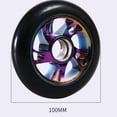 thumbnail image 4 of 6 Pcs Roues de Remplacement pour Trottinette 100mm avec Roulement Roues en Pu pour Trottinette à Bascule, Extrême, Trottinettes, 4 of 6