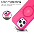 thumbnail image 4 of BENTOBEN Case for iPhone 16 Pro Max Compatible with Mag-Safe 6.9" Metal Frame Slim Tpu Matte Shockproof Protective Cover, 4 of 9