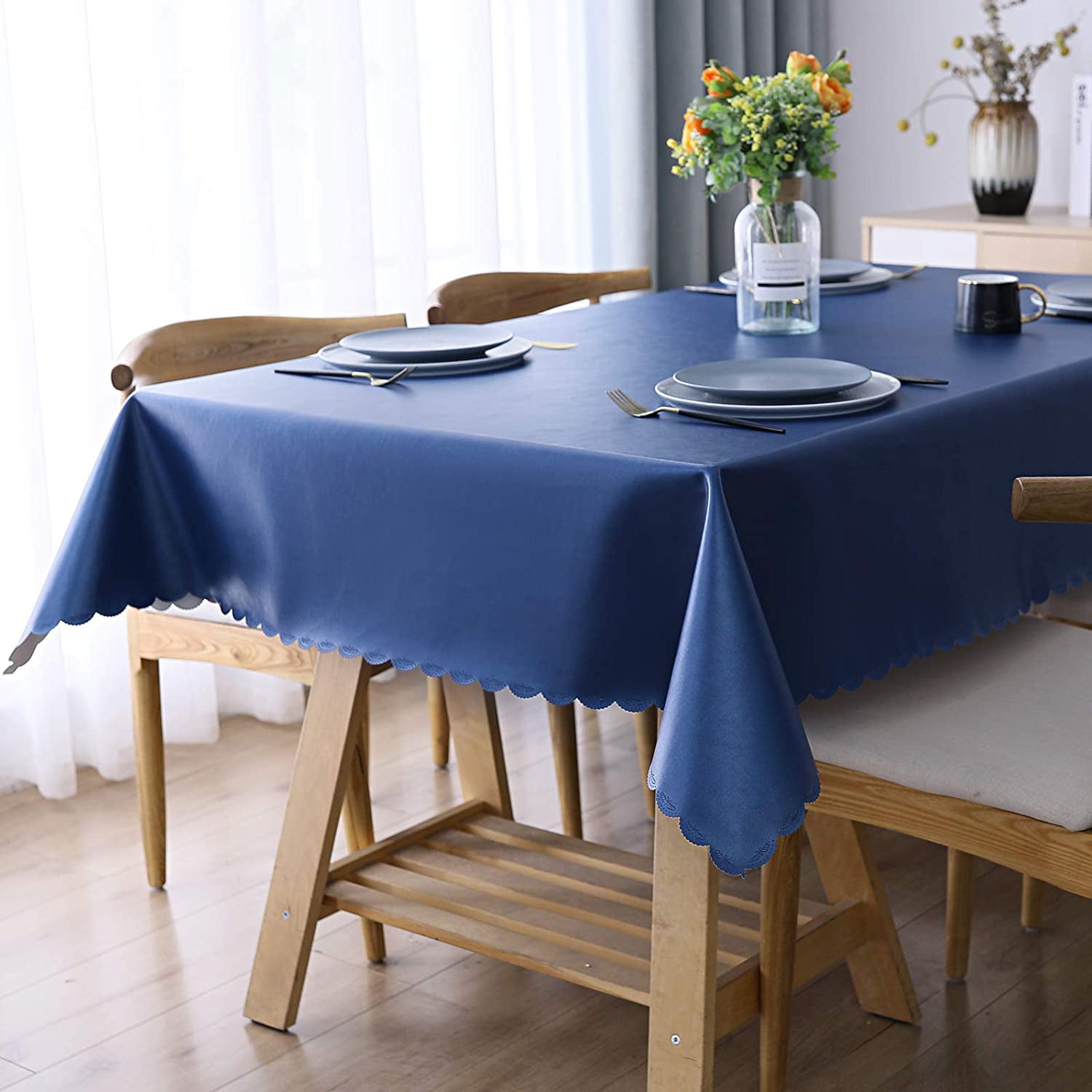 Details about   Simple Pattern Outdoor Picnic Tablecloth in 3 Sizes Washable Waterproof 