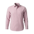 thumbnail image 4 of Gamivast mens button down shirts long sleeve Regular Fit long sleeve shirts Lightweight linen shirts Striped Print Soft Breathable Beach Holiday Party, 4 of 5