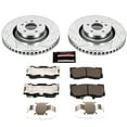 thumbnail image 3 of PowerStop Front Z23 Evolution Sport Carbon-Fiber Ceramic Brake Pad and Drilled & Slotted Rotor Kit Fits: FORD Select Models K6806, 3 of 10