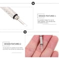 thumbnail image 3 of Phenofice 5PCS Multifunctional Eyeglass Repair Kit Silver Aluminum Glasses Repair Tools for Men Women, 3 of 8