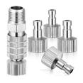 thumbnail image 2 of Scienceny Acoplador de aerógrafo de metal Suministros de componentes de adaptador de manguera reemplazable de liberación rápida universal con Herramientas eléctricas, 2 of 6