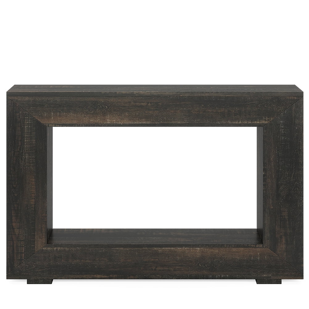 Spaco Farmhouse Console Table, 47" Wood Entryway Sofa Table with Storage, Versatile Function Console Table, Dark Grey