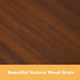 thumbnail image 6 of BEJOLO Round Coffee Table, Modern Table with Wood Grain Finish, End Table Side Tables for Living Room (Walnut), 6 of 10
