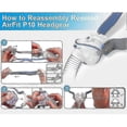 thumbnail image 5 of ResMed AirFit P10 Nasal Pillow CPAP Replacement Headgear with 3 Shoulder Straps - Comfort Fit, 5 of 5