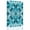 Blue, variant on Canvas Wall Art Teal Blue Diamond Canvas Art Print Modern Geometric Lines Vintage Pictures Wall Decor for Living Room Bedroom Artwork Decorations Stretched Framed Ready to Hang 16"x20"