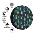 thumbnail image 4 of Sikiie Bright ladybugs Print PVC Leather Spare Tire Wheel Cover Spare Tire Cover, for Car Truck SUV Camper Trailer Universal Fit-15 inch, 4 of 6