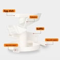 thumbnail image 5 of Large Egg White Separator Egg White and Yolk Baking Gadgets Plastic Useful Separator Tool Machine Egg Household White funny handed Separator Saver Egg separator tool Protein Separatorc, Separa, 5 of 9