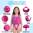 thumbnail image 4 of Gogokids Toddler Swim Vest Kids Life Jacket,Toddler Floaties Buoyancy Swimsuit Trainer Vests for Pool Beach,Fits 26-30-50-60 lbs, 4 of 9