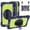 Navy Blue/green, variant on Xyhop Case for Samsung Galaxy Tab A9 11-inch 2023,Rotating Stand with Hand Shoulder Strap