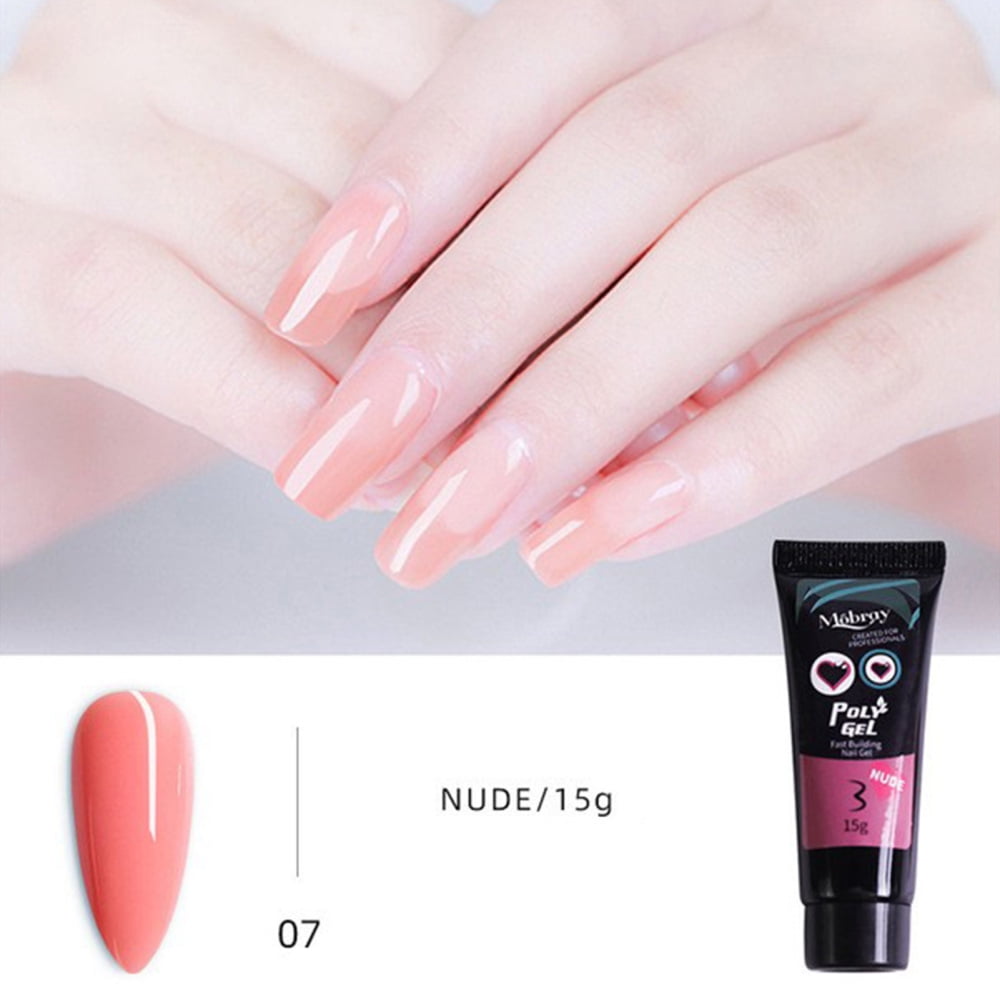 15ML Extension Glue Manicure Gel Manicure Assorted Nail Type Tools for Beginner Starter DIY at