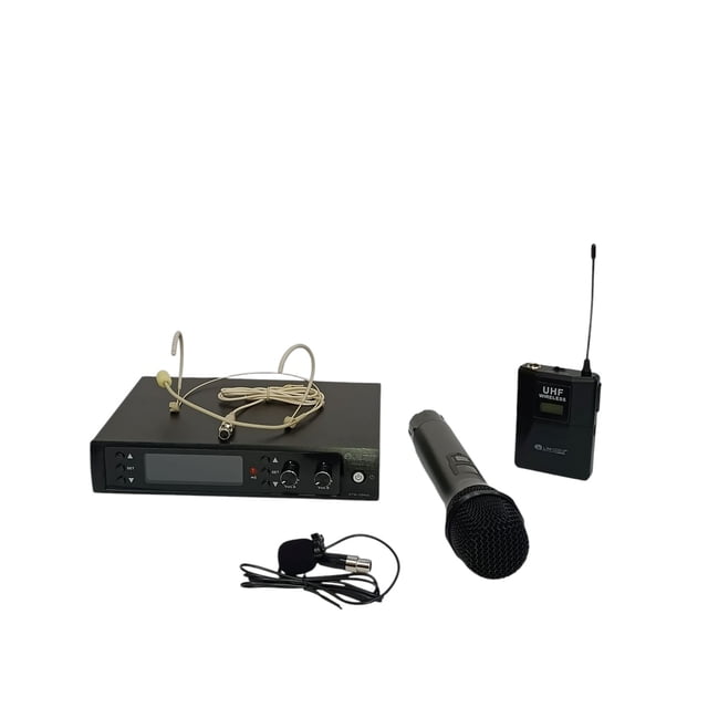 Micrófono STW-33HUL LIM AUDIO by Soundtrack Sistema de Microfonía Inalámbrico UHF