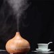 thumbnail image 2 of Difusor de aromaterapia con aceite esencial de grano de madera USB Purify Soothing Led Night Light Mist Maker, 2 of 5