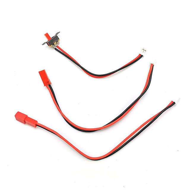 Cable de conversión de sistema de grupo de sonido para Wpl D12 B24 B36 C24 Mn D90 Rc Afortunado Sencillez