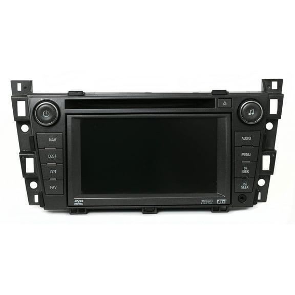 Restored 2007 - 08 Cadillac SRX AMFM Radio 6 Disc CD Player Navi Capable 25837571 opt U2V (Refurbished)