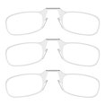 thumbnail image 1 of Gafas de lectura ThinOptics Readers rectangulares de 44 mm +1.5, paquete de 3, 1 of 4