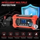 thumbnail image 3 of Cargador Automático de Batería, Mantenedor de Batería de 12V/10Amp, Cargador Inteligente para Auto con Compensación de Temperatura, Parada Automática para Auto, Camión, Motocicleta, Podadora, Barco,, 3 of 8