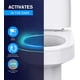 thumbnail image 4 of Luz nocturna para inodoro, luz para inodoro, luz nocturna LED activada por sensor de movimiento, luz para inodoro para decoración de baño, juego de baño para niños Cool Stuff Jormftte CPB-DE-LYY137-1, 4 of 6