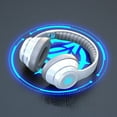 thumbnail image 2 of Micrófono Bluetooth Auriculares Bluetooth Inalámbricos Auriculares Bluetooth 5.2 para Deportes Electrónicos, Baja Latencia, Cómodos de Usar, 20 Horas de Uso, Auriculares Plegables Y Ligeros, con Micró, 2 of 7