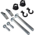 thumbnail image 1 of Swivel Hook Hangers, Multi-Functional for Hanging, Screws and Anchors Included, 2 Sets Per Pack,Black, 1 of 7