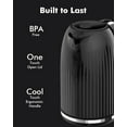 thumbnail image 3 of LONGDEEM Bouilloire Électrique, Ébullition Rapide 1500 W, Acier Inoxydable 1,7 L, Protection contre l'Ébullition à Sec, Noir, 3 of 7