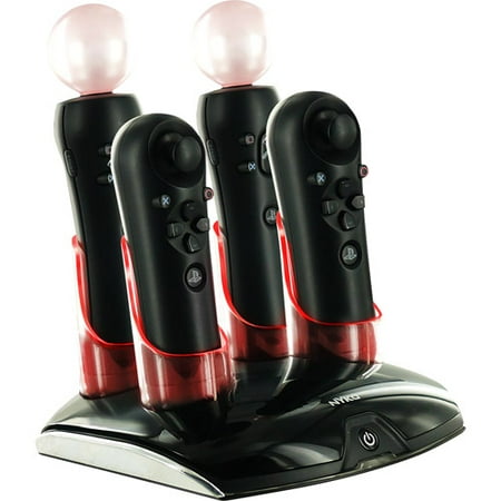 PS3 Move Charge Station Quad Port Charging Dock