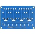 thumbnail image 5 of 4-Channel 5V Relay Module Board, Optocoupler Isolated Relay Interface Compatible with Arduino R3, Mega 2560, Raspberry Pi, ESP32 and DIY Automation Projects, 5 of 6