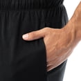 thumbnail image 3 of Set de pijama Fruit of the Loom para hombre, jersey de punto negro, 3 of 6