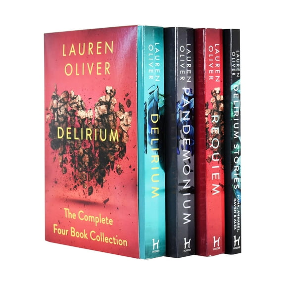 Delirium: The Complete 4 Books Collection By Lauren Oliver - Young Adult - Paperback