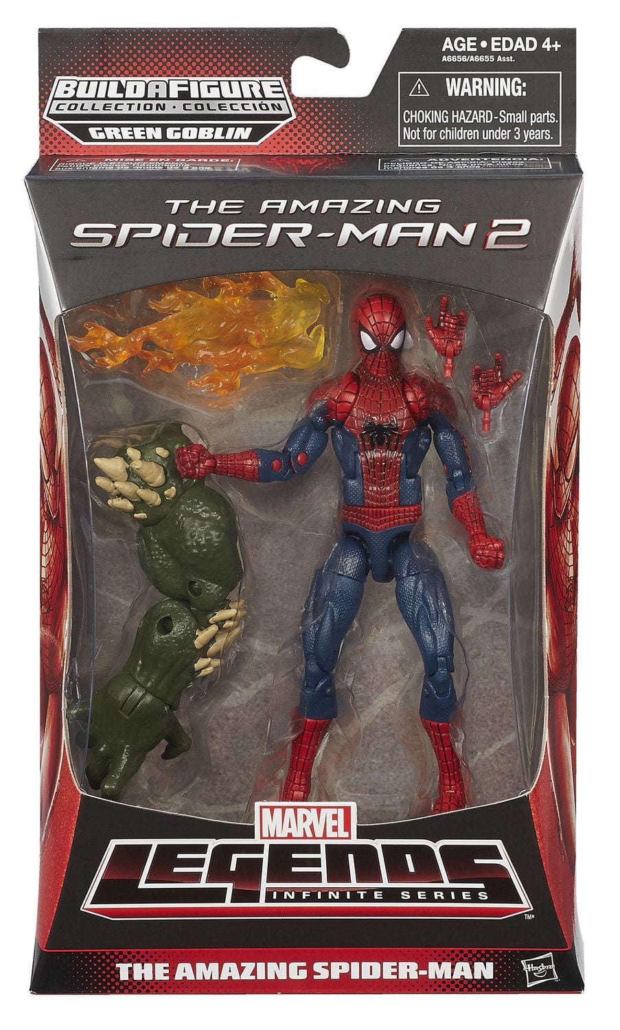 Assortiment de figurines de 6 po de la série Marvel Legends Infinite The Amazing Spider-Man 2 par Marvel