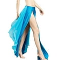 thumbnail image 3 of Skirt Chiffon Split Dress For Women India Practice Skirt Women Belly Dance Skirt 6 Colors High Spilt Clothes, 3 of 8