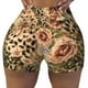 thumbnail image 2 of Fotbe Animal Leopard Shorts Sin Costuras – Shorts Deportivos de Cintura Alta para Mujer, Elásticos para Gimnasio, Yoga, Running o Ciclismo-Large, 2 of 8