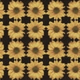 thumbnail image 1 of Ahgly Company Machine Washable Indoor Square Transitional Bakers Brown Area Rugs, 7' Square, 1 of 7