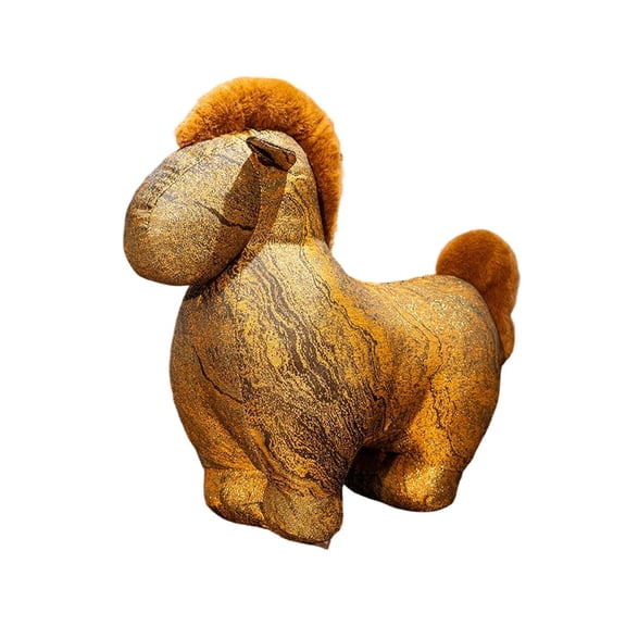 Rainbow Giant Viral Mystery Dumpling Plush Squishies Cute Simulation Pony Pinch Tool Stuffed Animal Ornament for Adults Stress Relief Gift