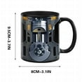 thumbnail image 5 of Snmubt Novelty Mechanic Engine Mugs Unique Coffee Mugs Fathers Day Mug Automotive Art Mechanic Funny Coffee Mug Cool Gifts From Daughter Son Wife (As Shown), 5 of 5