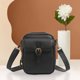 thumbnail image 2 of Bolso Bandolera Vintage De Piel Mejorado, Bolso De Gran Capacidad, Diseo 2 En 1, Unisex, Ideal Para Viajes, Cremallera Antirrobo, Uso Diario, Bolso De Hombro Pequeo, Estilo Casual De, UKHBMC, 2 of 9