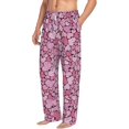 thumbnail image 2 of Xecao Sweet Heart Men's Straight Lounge Pajama Pants: The Ultimate in Comfortable Sleepwear, 2 of 9