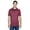 Maroon, variant on Harriton M315 Men's 4 oz. Polytech Polo