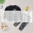 thumbnail image 3 of YWIYIUD Toddler Baby Boy Clothes Sets 2 Piece Long Sleeve Pullover Sweatshirt and Sweatpants Clothing Sets Fall Winter Warm Tracksuit Sets Kids Sweatsuit Outfits for Toddler Boys 5-7 Years, 3 of 5