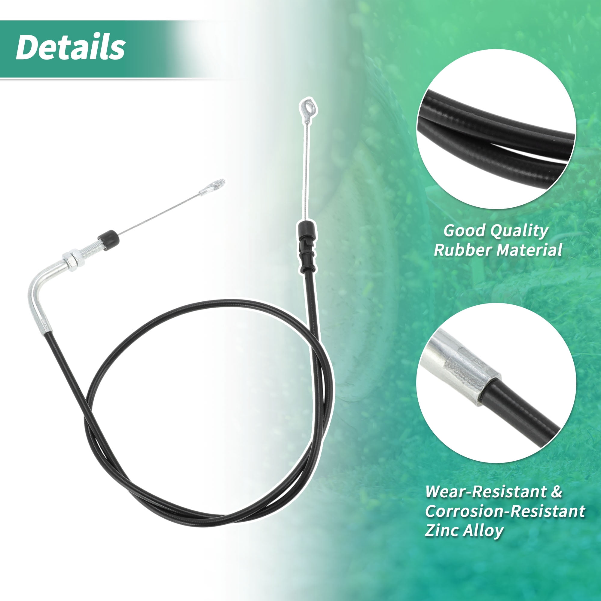 Unique Bargains Parking Brake Cable for Gravely ZT HD and for Ariens Lawn Mowers